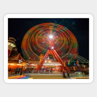 Ferris Wheel, Sydney's Luna Park, Sydney, NSW, Australia Sticker